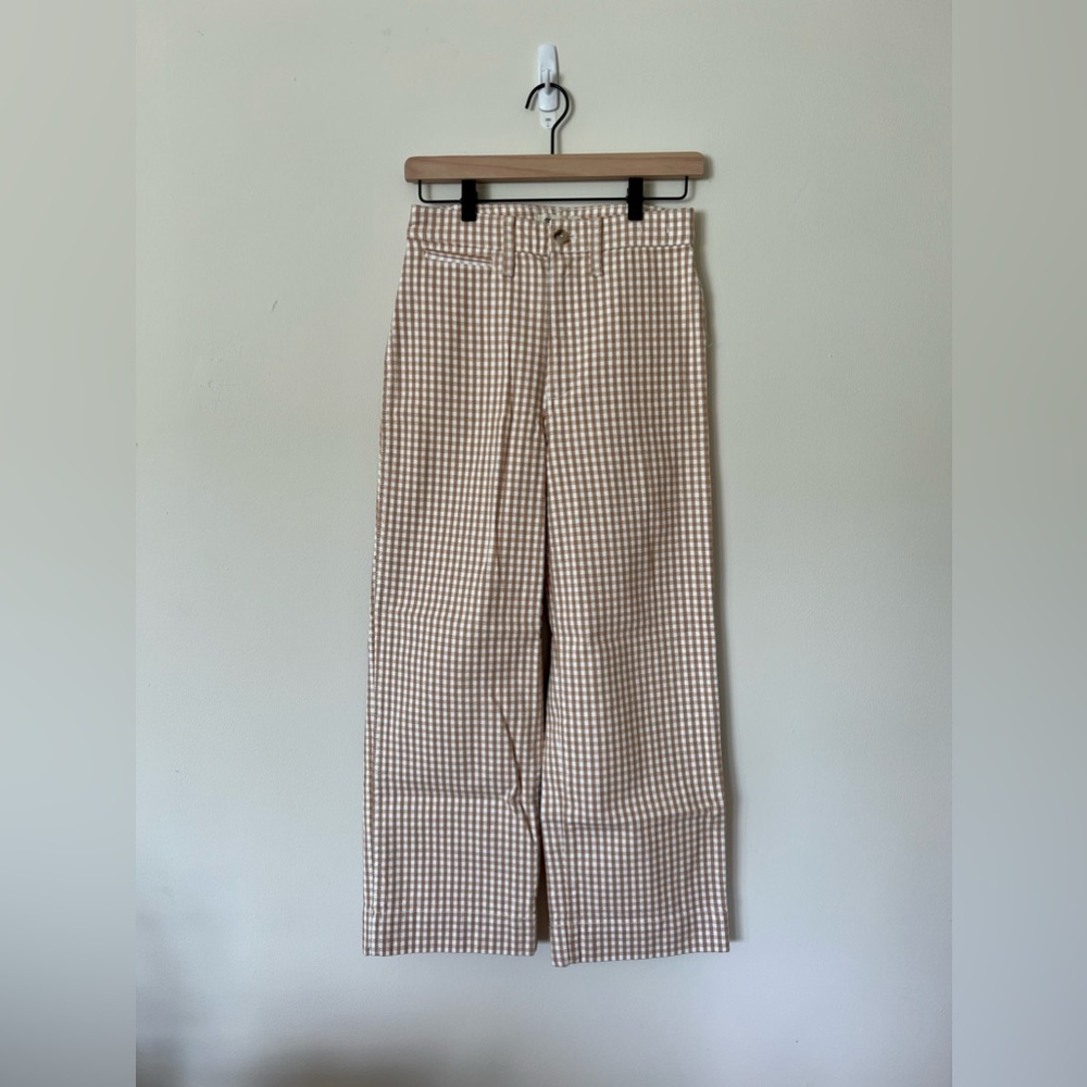 Madewell Slim Emmett Wide Leg Crop Pant